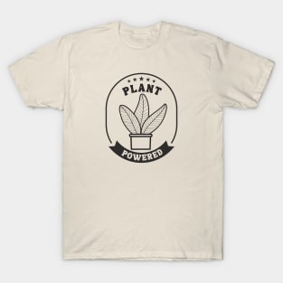 Plant Powered Houseplant In Pot T-Shirt